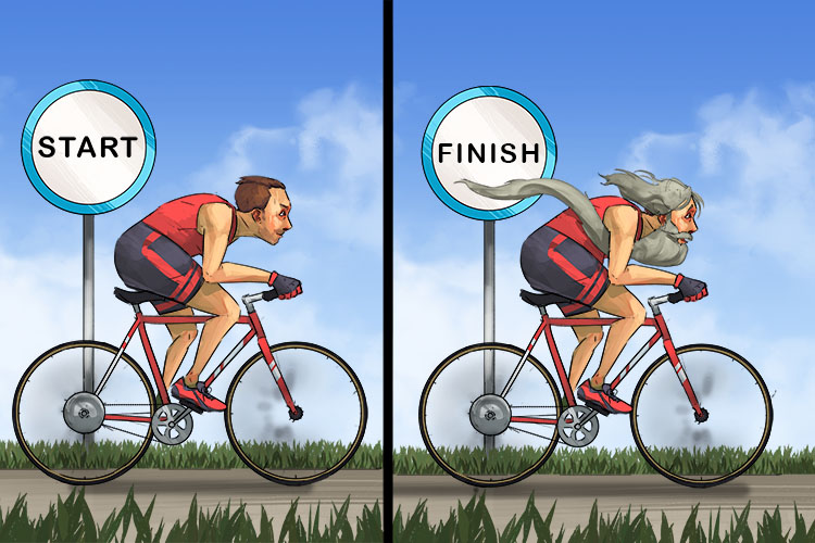 Long distance cycling